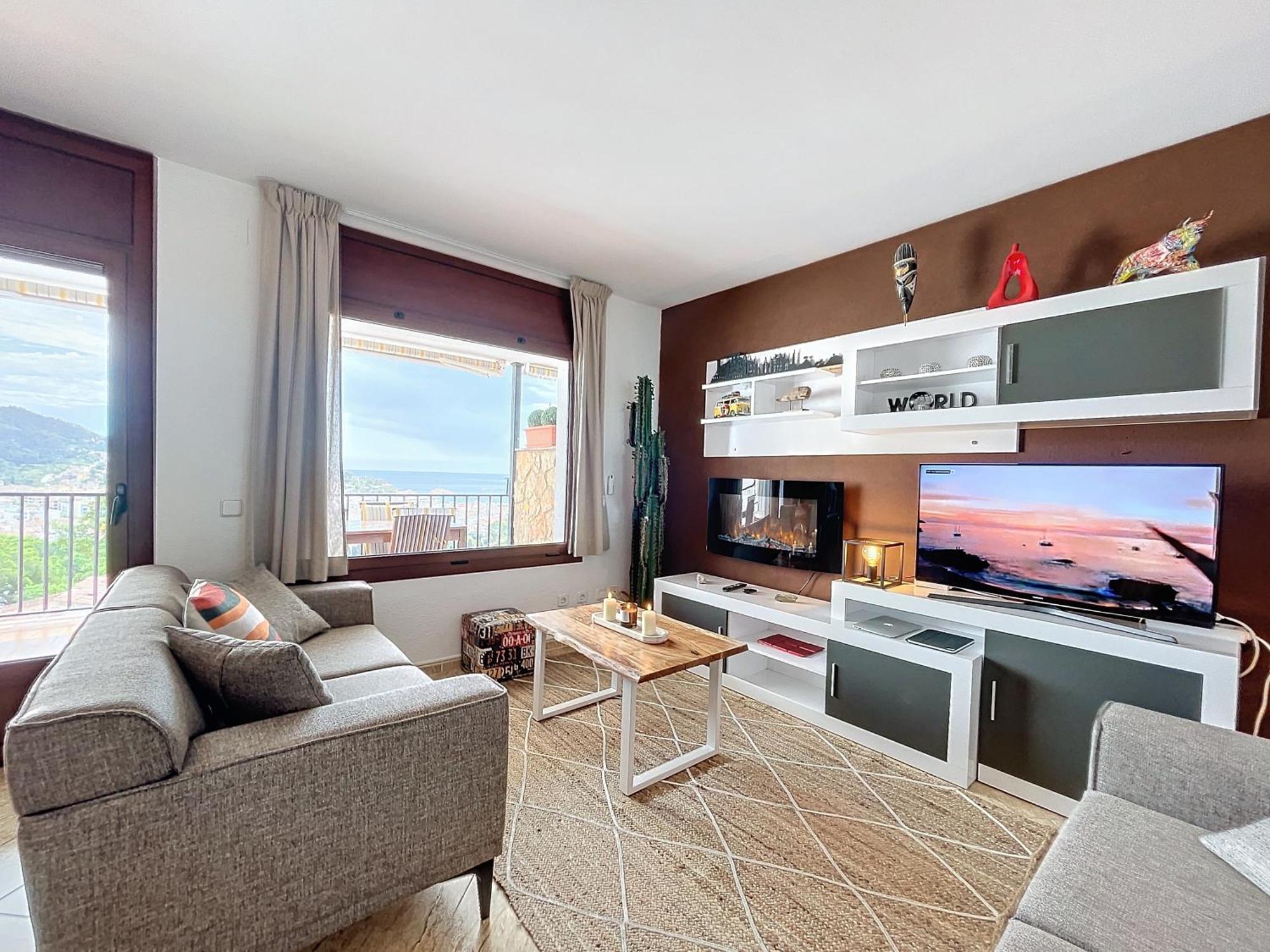 LETS HOLIDAYS SEA VIEWS APARTMENT in SA GABARRA Tossa de Mar Exterior foto