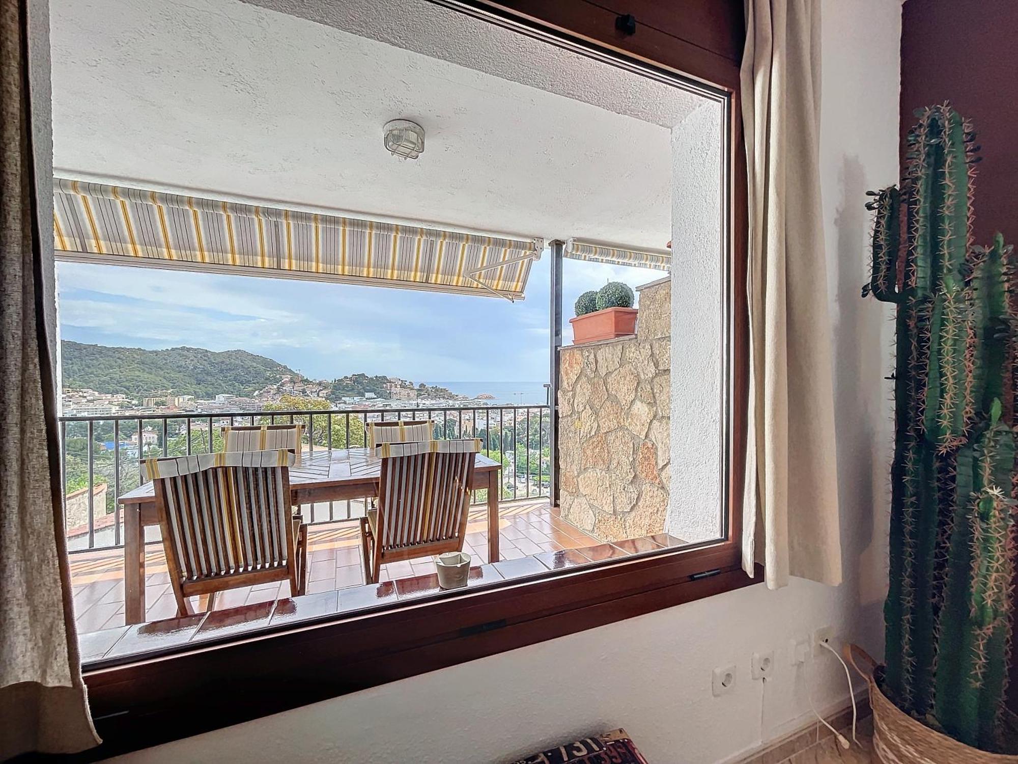LETS HOLIDAYS SEA VIEWS APARTMENT in SA GABARRA Tossa de Mar Exterior foto