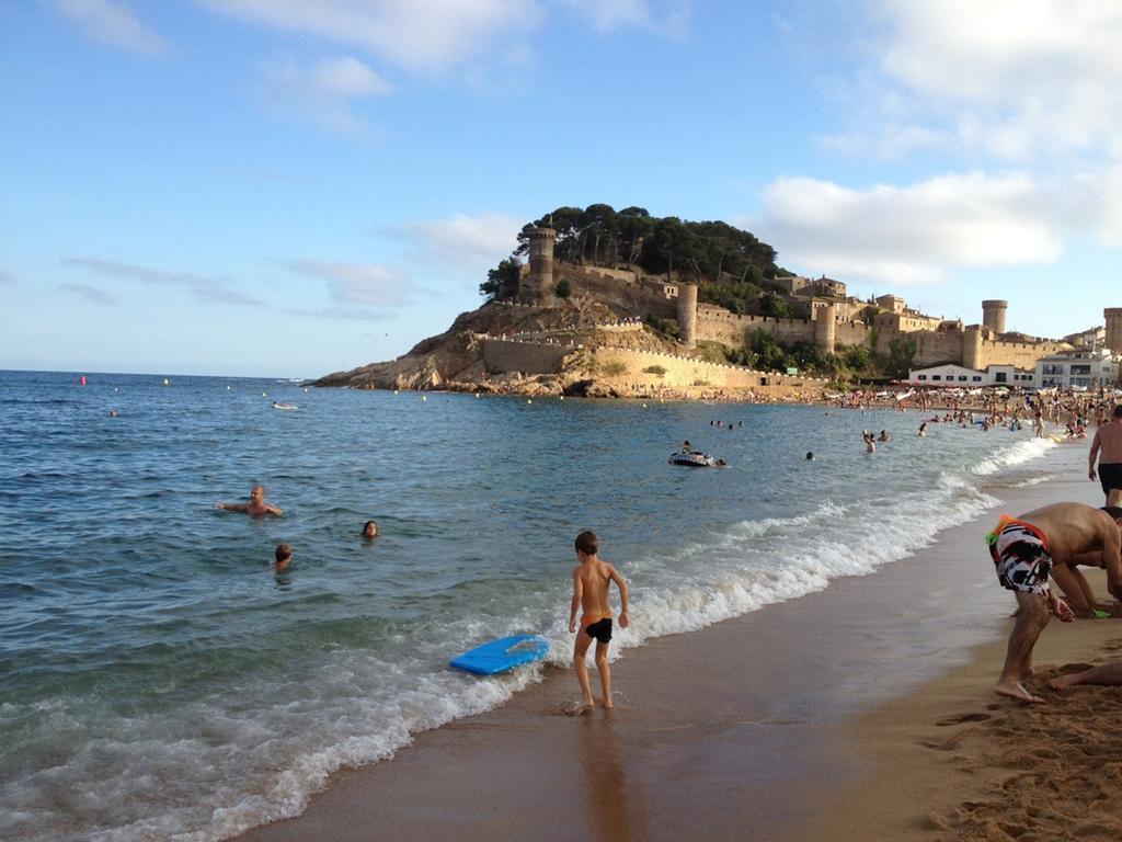 LETS HOLIDAYS SEA VIEWS APARTMENT in SA GABARRA Tossa de Mar Exterior foto
