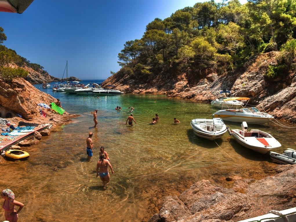 LETS HOLIDAYS SEA VIEWS APARTMENT in SA GABARRA Tossa de Mar Exterior foto